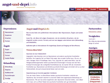 Tablet Screenshot of angst-und-depri.info